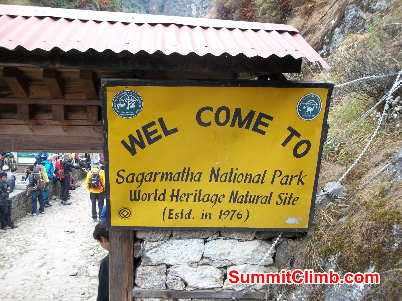Welcome to Sagarmatha National Park.