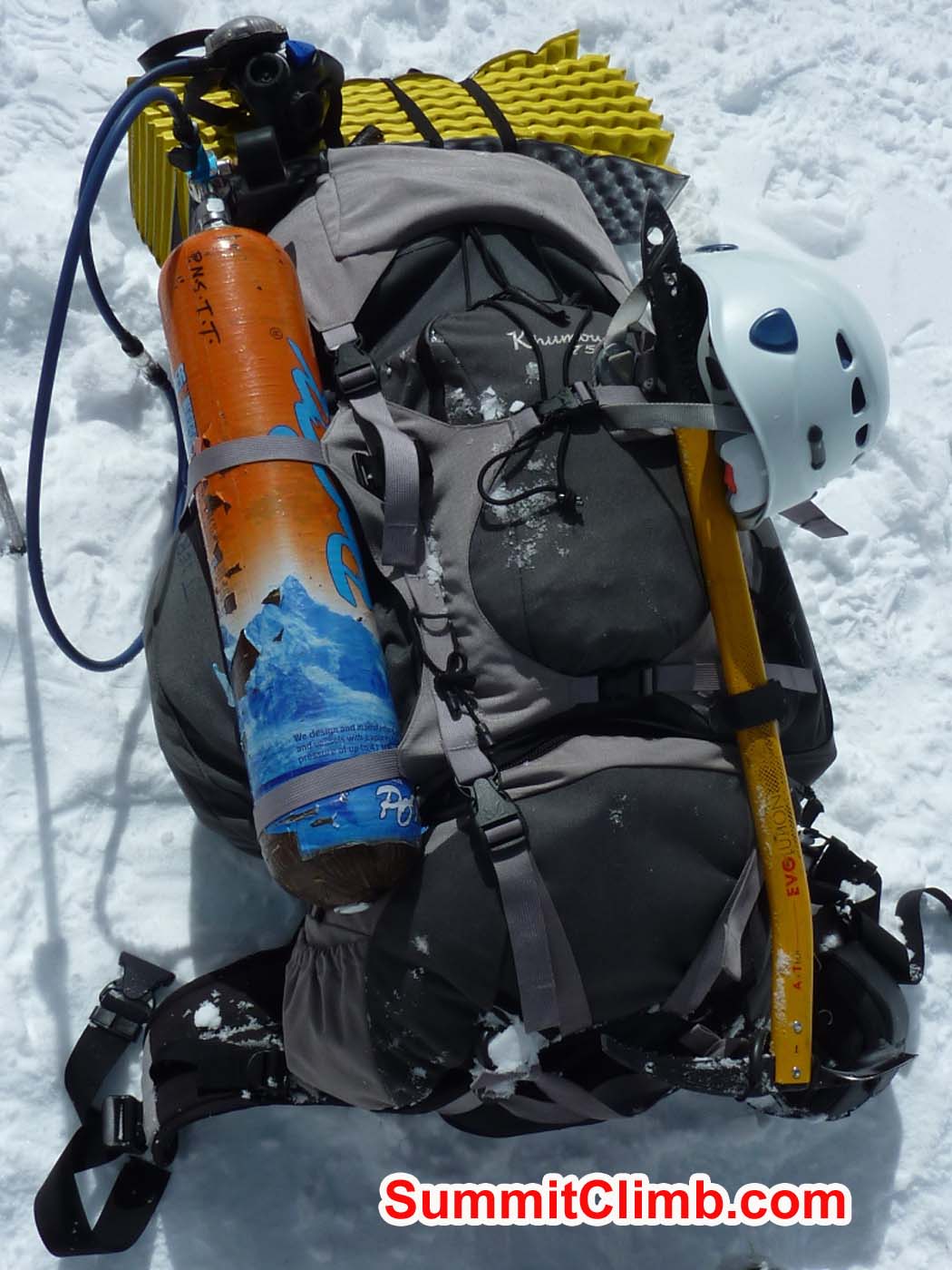 Summit rucksack. Photo by Pascal Tiercelin