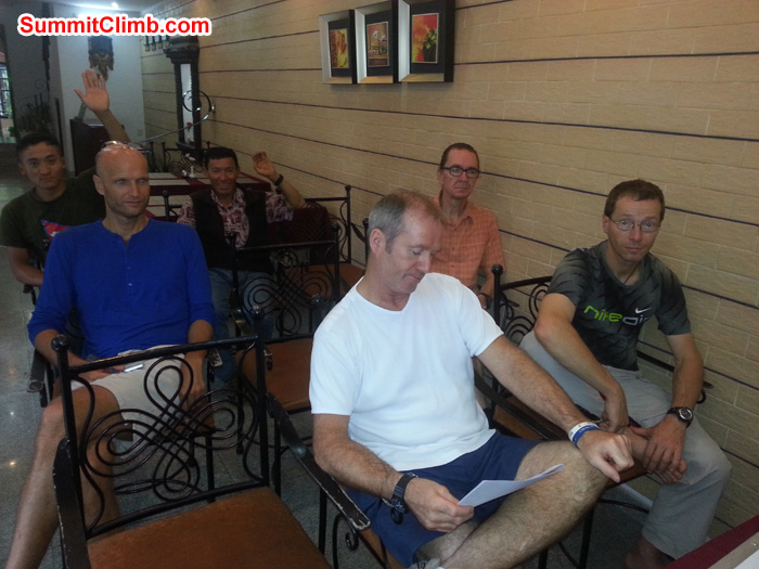 Meeting for Cho Oyu Expedition