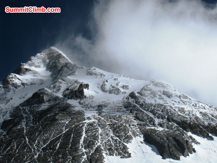 Everest summit as seen from South Col high camp. Scott Smith Photo.JPG