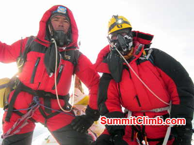 Everest summit on May 23, 2018