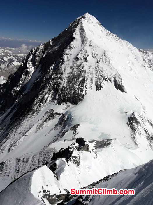 Everest Seen from Summit of lhotse