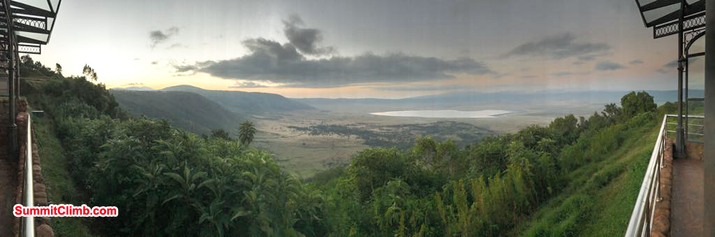Panarama view from resort