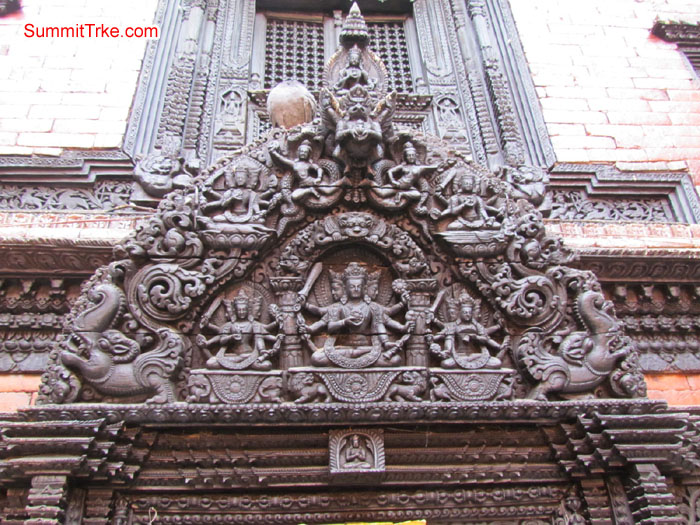 Wooden art in temples of Kathmandu. Photo Aless and Luke